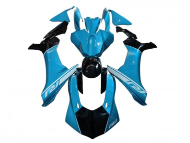 Acheter Carénage Moto Yamaha YZF 1000 R1 2020-2025 - Bleu Noir Brillant