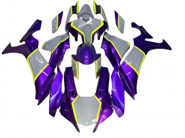 Acheter Carénages Moto Yamaha YZF 1000 R1 2020-2025 - Jaune Gris Violet