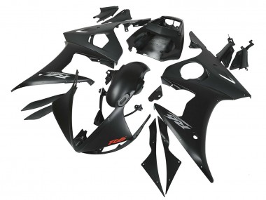Acheter Carénages Moto Yamaha YZF R6S 2006-2009 - Noir Mat