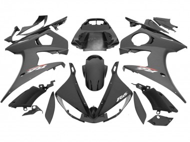 Acheter Carénages Moto Yamaha YZF R6S 2006-2009 - Noir Brillant Noir Mat