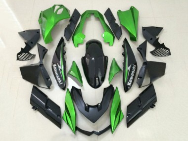 Acheter Carénages Moto Kawasaki Z1000 2010-2013 - Vert Noir Brillant
