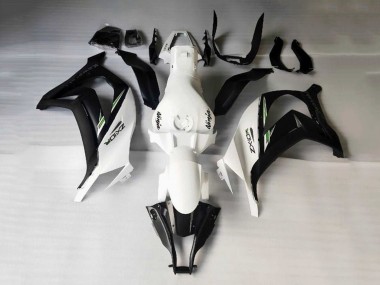 Acheter Carénages Moto Kawasaki ZX10R 2016-2020 - Blanc Noir Vert Bande