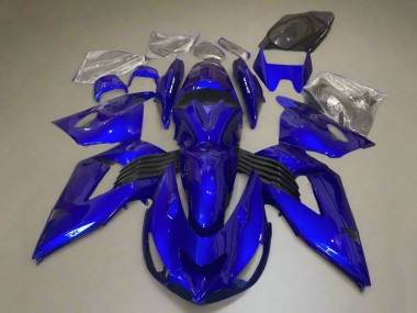 Acheter Kits Carénage Moto Kawasaki ZX14R ZZR1400 2006-2011 - Bleu