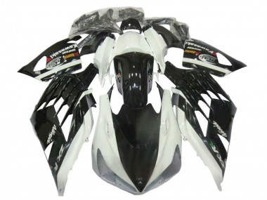 Acheter Carénages Moto Kawasaki ZX14R ZZR1400 2012-2024 - Blanc Noir