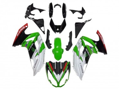 Acheter Carénages Moto Kawasaki Ninja 650 EX650 2012-2016 - Blanc Vert Noir Rouge Monstre