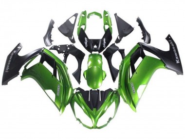 Acheter Carénage Moto Kawasaki Ninja 650 EX650 2012-2016 - Vert Noir Mat
