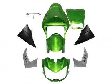 Acheter Carénages Moto Kawasaki Z1000 2003-2006 - Vert Noir Mat