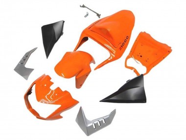 Acheter Carénages Moto Kawasaki Z1000 2003-2006 - Orange Noir Mat