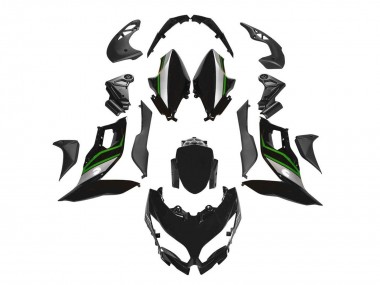 Acheter Carénages Moto Kawasaki Versys 650 2015-2021 - Noir Vert Argent