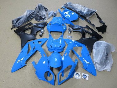 Acheter Kits Carénage Moto ABS BMW S1000RR 2009-2014 - Bleu Noir Mat