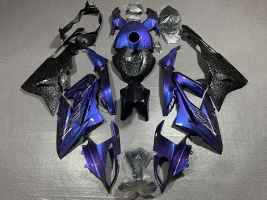 Acheter Carénages Moto BMW S1000RR 2015-2016 - Violet Fausse Fibre de Carbone Forgée
