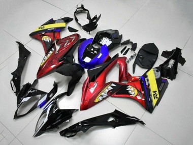 Acheter Carénages Moto BMW S1000RR 2015-2016 - Bleu Rouge Jaune Noir Requin