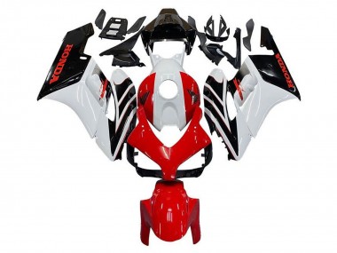 Acheter Carénage Moto Honda CBR1000RR 2004-2005 - Blanc Rouge Noir Brillant Bande