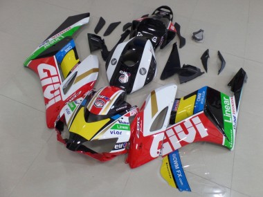 Acheter Carénages Moto Honda CBR1000RR 2004-2005 - Blanc Rouge Noir Jaune Vert Givi