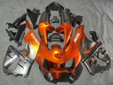 Acheter Carénages Moto Honda CBR900RR 919 1998-1999 - Argent Orange Chrome