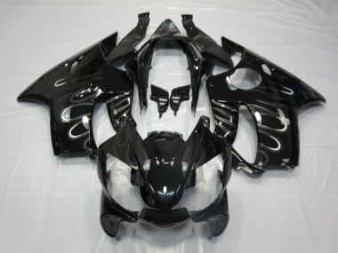 Acheter Carénages Moto Honda CBR600 F4i 2004-2007 - Noir Brillant Blanc Flamme