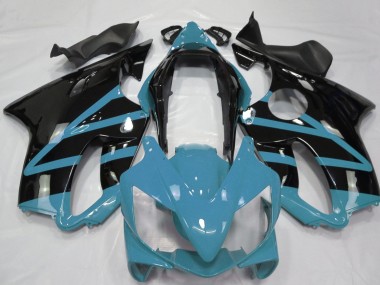 Acheter Carénages Moto Honda CBR600 F4i 2004-2007 - Bleu Clair Noir Brillant