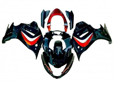 Acheter Carénages Moto Suzuki GSX650F 2008-2013 - Noir Bonbon Orange Argent