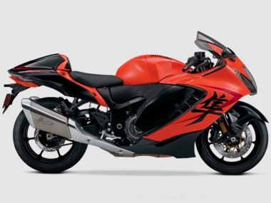 Acheter Carénages Moto Suzuki GSXR 1300 Hayabusa 2021-2025 - Orange Noir Mat