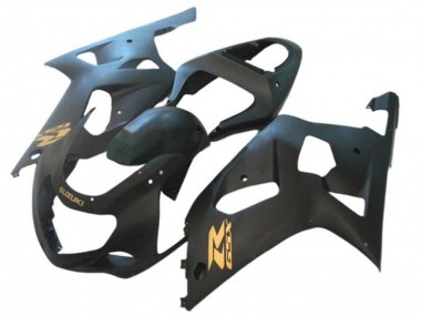 Acheter Carénages Moto Suzuki GSXR 600 / GSXR 750 2001-2003 - Noir Mat Or