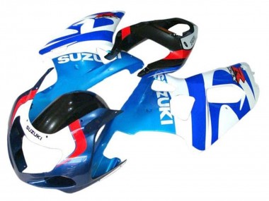 Acheter Carénages Moto Suzuki GSXR 600 / GSXR 750 2001-2003 - Blanc Bleu Rouge Noir