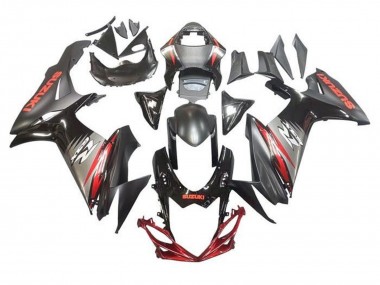 Acheter Carénages Moto Suzuki GSXR 600 / GSXR 750 2011-2024 - Noir Gris Rouge