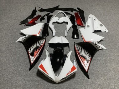 Acheter Carénage Moto Yamaha YZF 1000 R1 2012-2014 - Blanc Rouge Noir