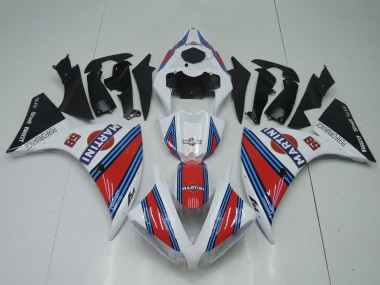 Acheter Carénages Moto Yamaha YZF 1000 R1 2012-2014 - Blanc Rouge Bleu Noir Martini