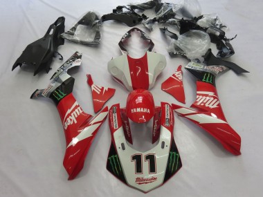 Acheter Carénages Moto Yamaha YZF 1000 R1 2020-2025 - Blanc Rouge Noir Vert Monstre Milwaukee