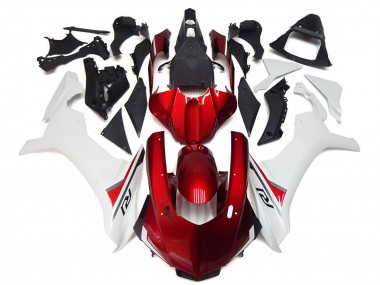 Acheter Carénages Moto Yamaha YZF 1000 R1 2020-2025 - Blanc Rouge Noir
