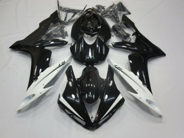 Acheter Carénages Moto Yamaha YZF 1000 R1 2004-2006 - Noir Brillant Blanc