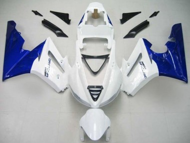Acheter Carénage Moto Triumph Daytona 675 Triple 2009-2012 - Blanc Bleu