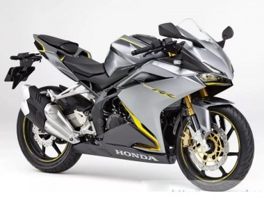 Acheter Carénages Moto Honda CBR250RR 2017-2022 - Argent Jaune Noir Mat