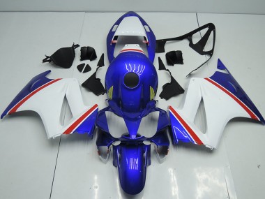 Acheter Carénages Moto Honda VFR 800 2002-2013 - Blanc Bleu Rouge