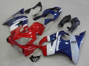 Acheter Carénages Moto Honda CBR600 F4i 2001-2003 - Blanc Bleu Rouge