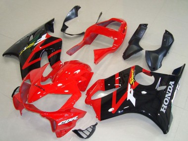 Acheter Carénage Moto Honda CBR600 F4i 2001-2003 - Rouge Noir Brillant