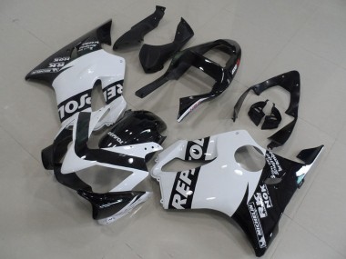 Acheter Carénages Moto Honda CBR600 F4i 2001-2003 - Blanc Noir Brillant Repsol