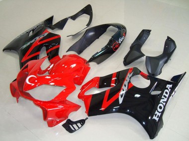 Acheter Kits Carénage Moto Honda CBR600 F4i 2004-2007 - Rouge Noir Brillant