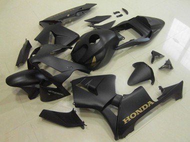 Acheter Carénages Moto Honda CBR600RR 2003-2004 - Noir Mat Or Décalque