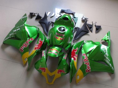 Acheter Carénages Moto Honda CBR600RR 2009-2012 - Vert Jaune Red Bull