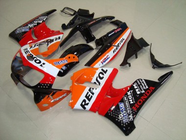 Acheter Carénages Moto Honda CBR900RR 893 1994-1995 - Orange Blanc Rouge Noir Brillant HRC Repsol