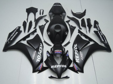 Acheter Carénages Moto Honda CBR1000RR 2012-2016 - Noir Mat Blanc Repsol HRC