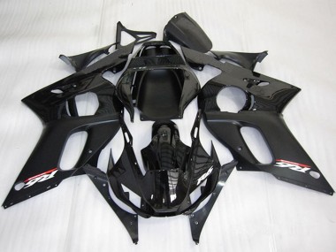 Acheter Carénage Moto Yamaha YZF R6 1998-2002 - Noir Brillant Noir Mat