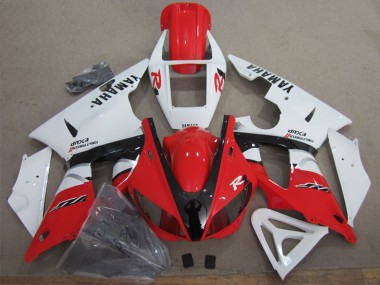 Acheter Carénage Moto Yamaha YZF R1 1998-1999 - Blanc Rouge Noir