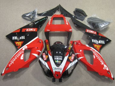 Acheter Carénages Moto Yamaha YZF R1 1998-1999 - Rouge Blanc Noir Santander
