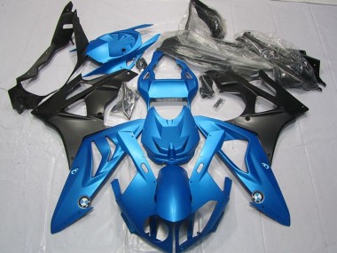 Acheter Kits Carénages Moto BMW S1000RR 2009-2014 - Bleu Noir Mat