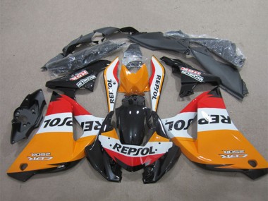 Acheter Carénages Moto Honda CBR125R 2011-2016 - Orange Blanc Rouge Noir Brillant Repsol