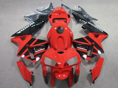 Acheter Kits Carénages Moto Honda CBR600RR 2005-2006 - Rouge Noir
