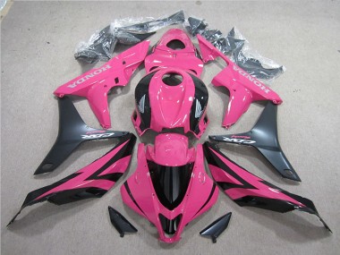 Acheter Kits Carénage Moto Honda CBR600RR 2007-2008 - Rose Noir Mat