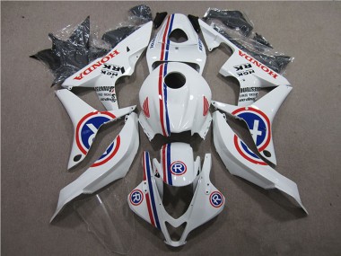 Acheter Carénages Moto Honda CBR600RR 2007-2008 - Blanc Bleu Rouge R